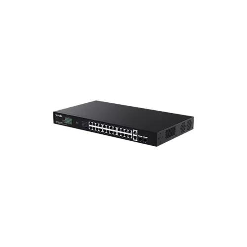 Tenda TEG1128P 24-Port Gigabit PoE+ 2SFP Unmanaged Switch — image 4 of 4