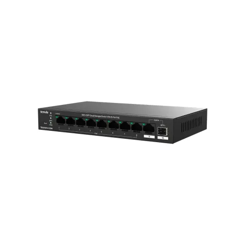 Tenda TEG2210P 8-Port 120W PoE 9GE+1SFP Cloud Managed Network Switch — image 2 of 3
