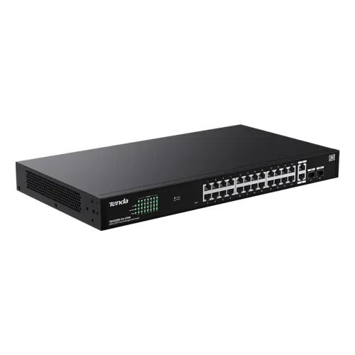 Tenda TEG2228P 26 Gigabit PoE+ 2SFP Cloud Managed Network Switch — image 4 of 4