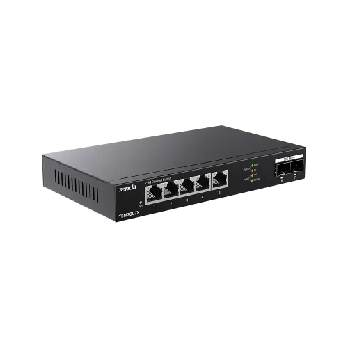 Tenda TEM2007X 5 Port Gigabit Unmanaged Switch — image 2 of 4
