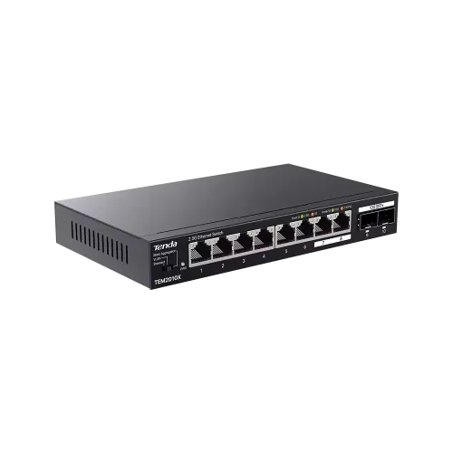 Tenda TEM2010X 8 Port Gigabit Unmanaged Switch — image 2 of 3