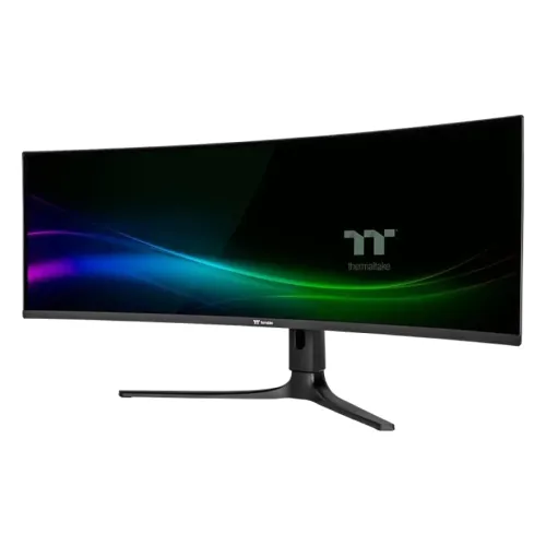 Thermaltake TPM-O49CDQ 49" Dual QHD QD-OLED 240Hz Curved Gaming Monitor — image 2 of 5