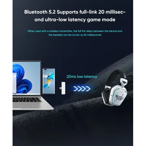 Thunderobot HL505 Shadow Wing Tri-mode Gaming Headphone — image 2 of 4