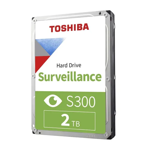 Toshiba S300 2TB 5400RPM 3.5" Surveillance Hard Drive (2 Years Warranty)