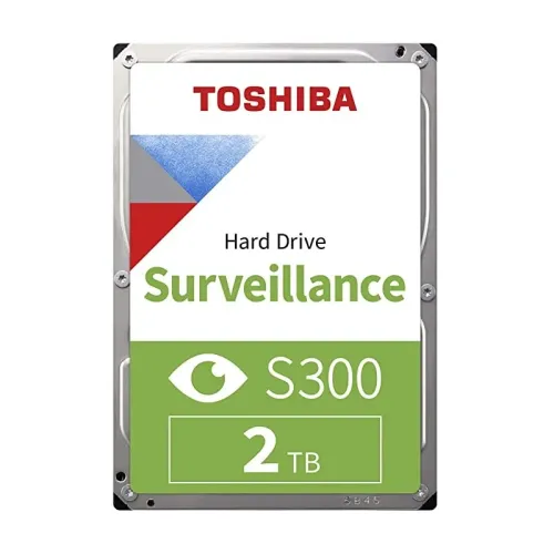 Toshiba S300 2TB 5400RPM 3.5" Surveillance Hard Drive (2 Years Warranty) — image 2 of 2