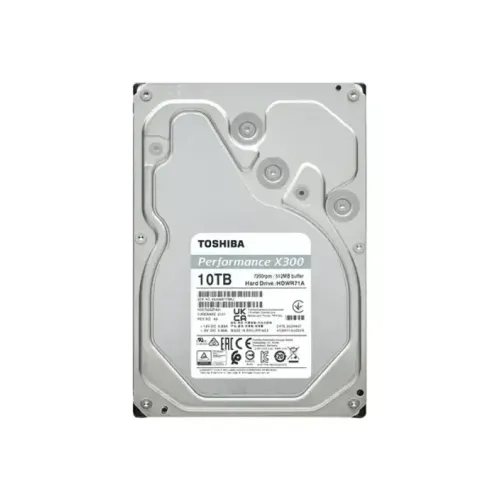 TOSHIBA X300 10TB 3.5" 7200 RPM SATA Hard Disk Drive — image 2 of 2