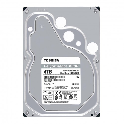 TOSHIBA X300 Performance 4TB 3.5" 7200 RPM SATA Hard Disk Drive — image 2 of 3