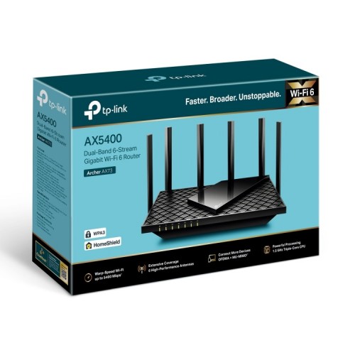 TP-Link Archer AX73 AX5400 Dual-Band Gigabit Wi-Fi Router — image 4 of 4