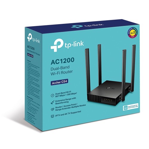 TP-Link Archer C54 AC1200 Dual Band WiFi Router — image 4 of 4