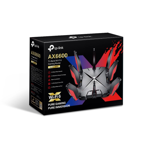 TP-Link Archer GX90 AX6600 Tri-Band Wi-Fi 6 Gaming Router — image 3 of 3