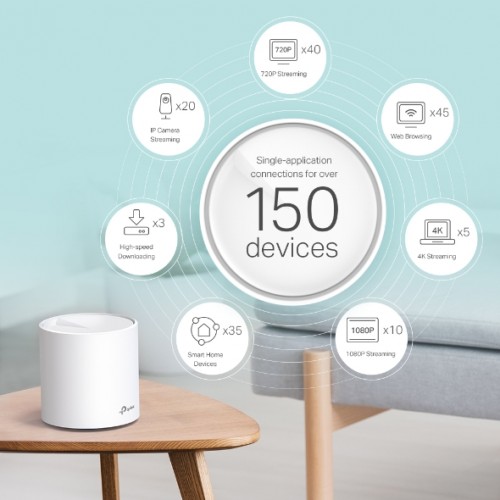 TP-Link Deco X60 AX5400 Dual-Band Mesh Router (2-pack) — image 3 of 4
