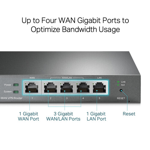 TP-Link ER605 Omada Gigabit VPN Router — image 5 of 5