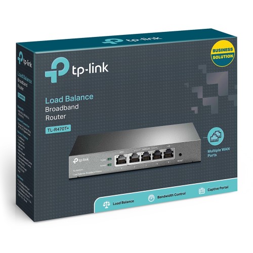 TP-Link TL-R470T+ 5-Port Multi Wan Load Balance Broadband Router — image 3 of 3
