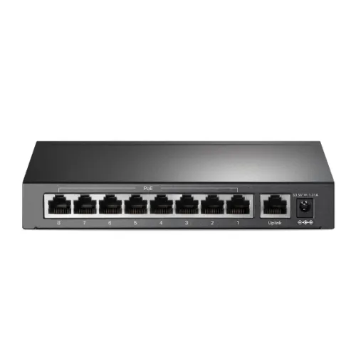 TP-Link TL-SF1009P 9-Port 10/100Mbps Desktop Switch with 8-Port PoE+ — image 3 of 3