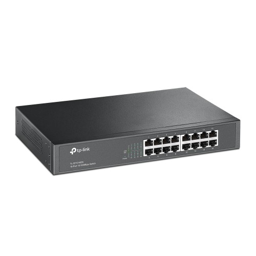 TP-Link TL-SF1016DS 16 Port Rack Mount Metal Body Switch — image 3 of 3