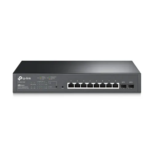 TP-Link TL-SG2210MP JetStream 10-Port Gigabit Smart Switch with 8-Port PoE+ — image 2 of 3