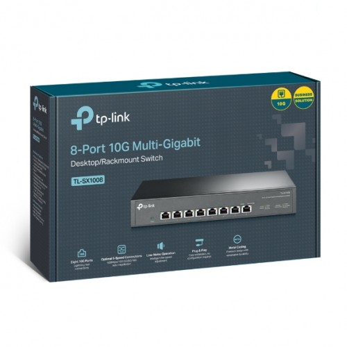 TP-Link TL-SX1008 8-Port 10G Desktop/Rackmount Switch — image 5 of 5