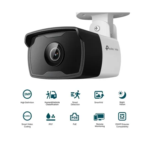 TP-Link VIGI C320I 2MP 4mm Lens IR Bullet IP Camera — image 3 of 3