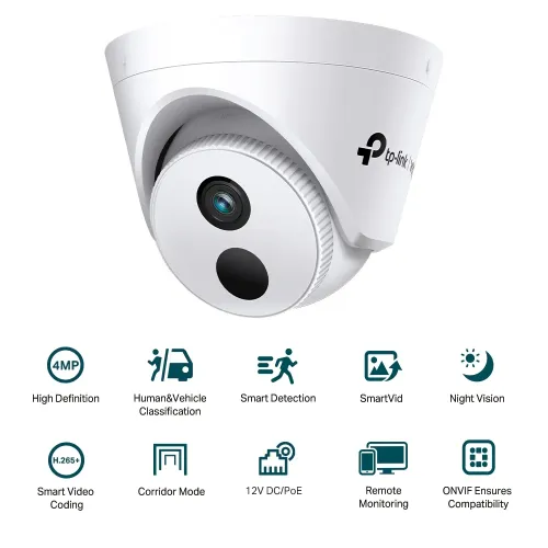 TP-Link VIGI C440I 4MP IR Turret IP Camera — image 3 of 3