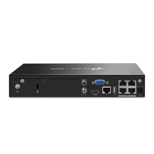 TP-Link VIGI NVR1004H-4P 4 Channel PoE+ Network Video Recorder (NVR) — image 3 of 3