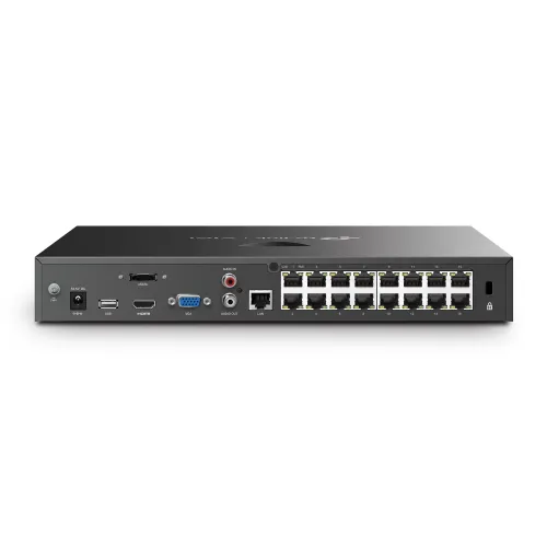 TP-Link VIGI NVR2016H-16P 16-Channel 4K PoE+ Network Video Recorder (NVR) — image 3 of 4