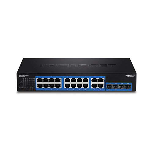 TRENDnet TEG-204WS 20-Port Gigabit Web Smart Switch — image 2 of 3