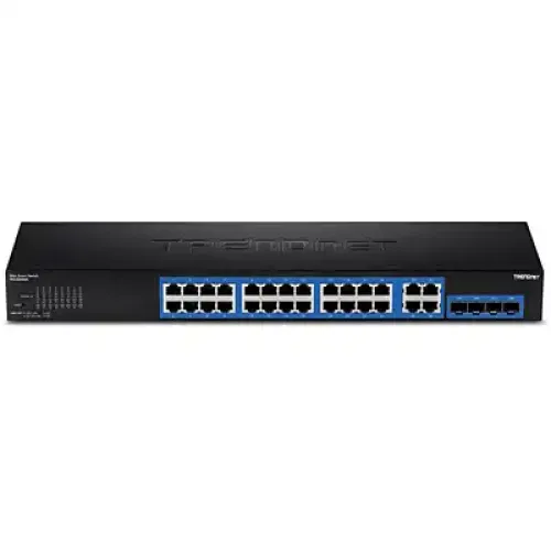 TRENDnet TEG-284WS 28-Port Gigabit Web Smart Switch — image 2 of 3