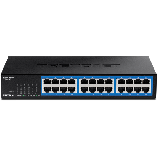 TRENDnet TEG-S25D 24-Port Gigabit Desktop Switch — image 2 of 3