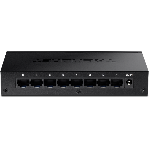 TRENDnet TEG-S83 8-Port Gigabit Desktop Switch — image 3 of 3