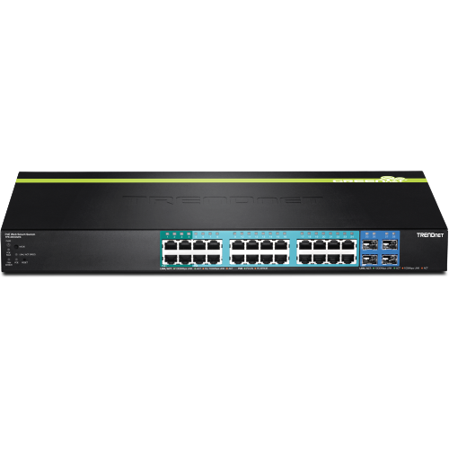 TRENDnet TPE-2840WS 28-Port Gigabit Web Smart PoE+ Switch — image 2 of 3