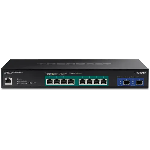 TRENDnet TPE-3102WS 10-Port Multi-Gig Web Smart PoE+ Switch — image 2 of 3