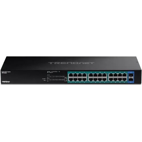 TRENDnet TPE-TG262 26-Port Gigabit PoE+ Switch — image 2 of 3