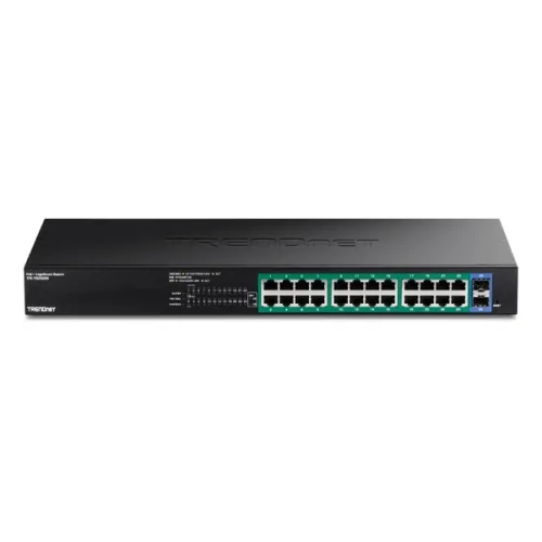 TRENDnet TPE-TG262ES 26-Port EdgeSmart Gigabit PoE+ Switch — image 2 of 3