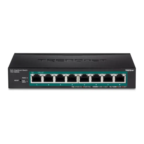 TRENDnet TPE-TG82ES 8-Port EdgeSmart Gigabit PoE+ Switch — image 2 of 3