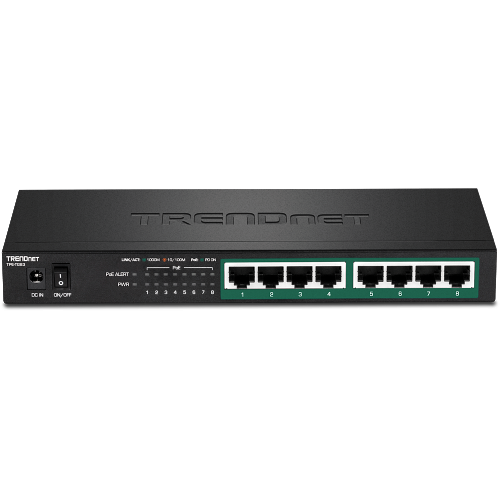 TRENDnet TPE-TG83 8-Port Gigabit PoE+ Switch — image 2 of 3