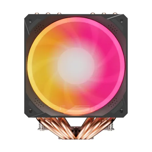 upHere D6SEC ARGB Dual Tower Air CPU Cooler — image 3 of 6