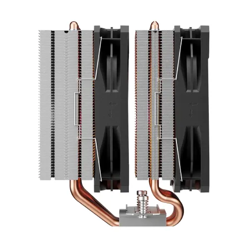 upHere D6SEC ARGB Dual Tower Air CPU Cooler — image 4 of 6
