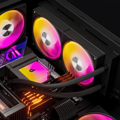 upHere E240KC ARGB 240mm AIO Liquid CPU Cooler — image 5 of 5