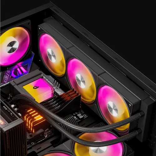 upHere E360KC ARGB 360mm AIO Liquid CPU Cooler — image 5 of 5