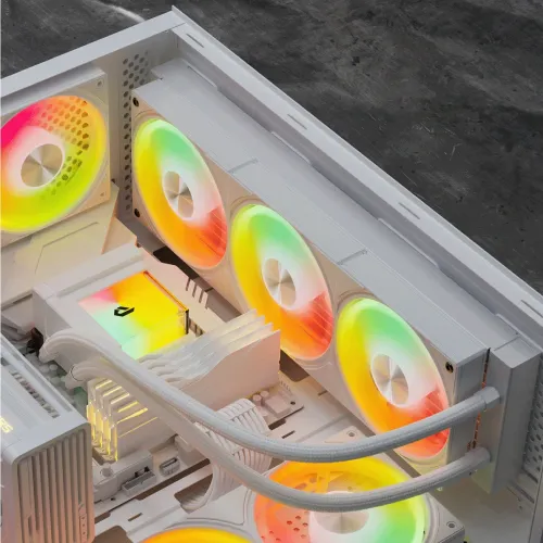 upHere E360TC ARGB 360mm AIO Liquid CPU Cooler — image 5 of 5
