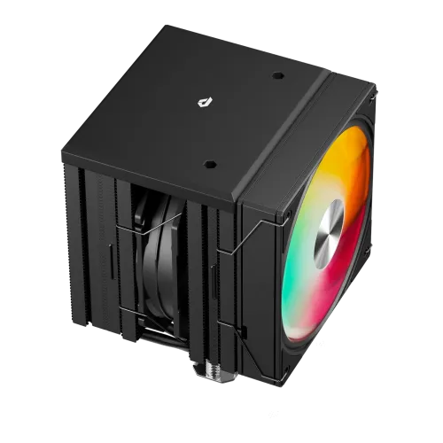 upHere UE2KC6 ARGB Dual Tower Air CPU Cooler — image 2 of 6