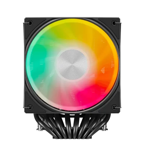 upHere UE2KC6 ARGB Dual Tower Air CPU Cooler — image 3 of 6