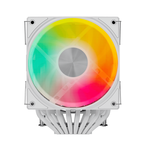 upHere UE2TC6 ARGB Dual Tower Air CPU Cooler — image 3 of 6