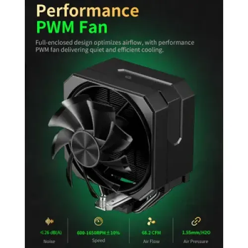 upHere UP1K4 120mm Air CPU Cooler — image 6 of 6