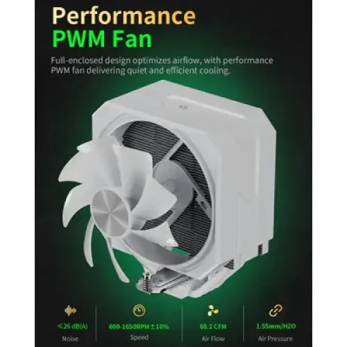 upHere UP1T4 120mm Air CPU Cooler — image 6 of 6