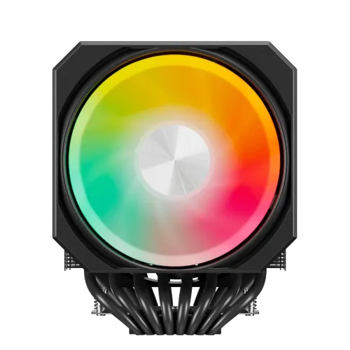 upHere UP2KC8C ARGB Dual Tower Air CPU Cooler — image 2 of 6