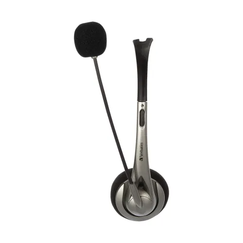 Verbatim Noise Cancelling Headset with Boom Mic #66556 — image 2 of 3