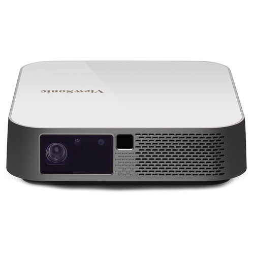 ViewSonic M2e 1000 Lumens Smart Built-in Wi-Fi 1080p Portable Android Mini Projector — image 2 of 4