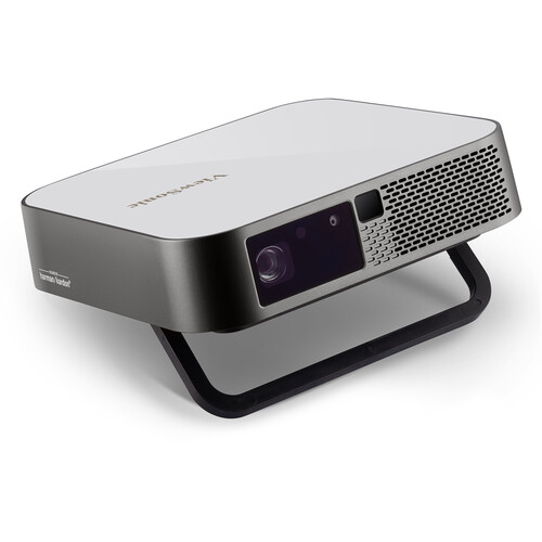 ViewSonic M2e 1000 Lumens Smart Built-in Wi-Fi 1080p Portable Android Mini Projector — image 4 of 4