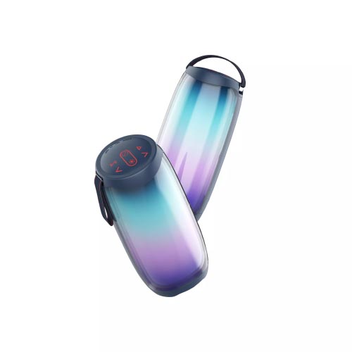 Wiwu Thunder P40 Portable Waterproof Dazzling LED Bluetooth Speaker with Microphone — image 4 of 4